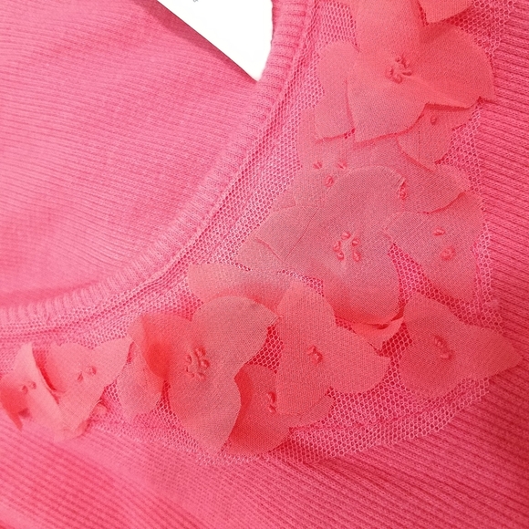 Tommy Hilfiger Floral Ribbed Tank L New - Picture 14 of 14